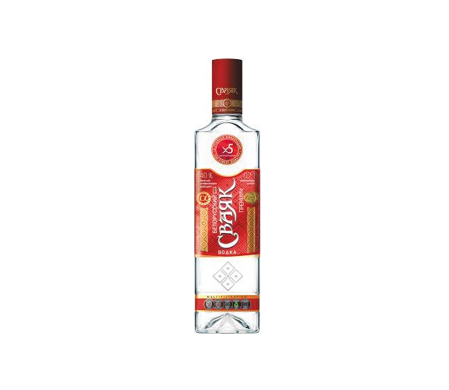 VODKA "SVAYAK" SPECIAL 40% CON DOSATORE 0,7lx12
