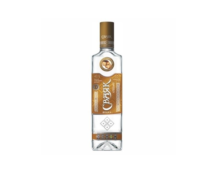 VODKA "SVAYAK" HLEBNAYA 40% 0,5lx16