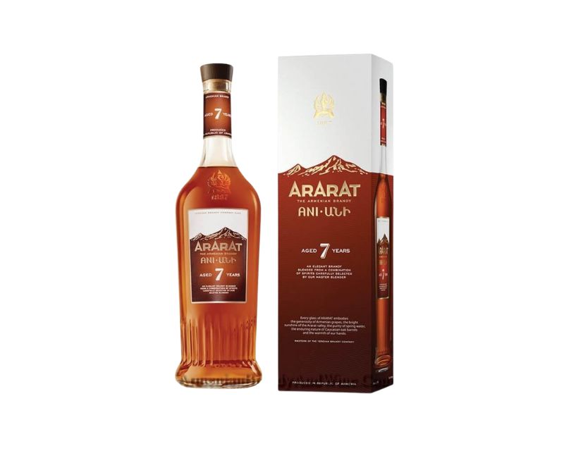BRANDY "ARARAT-ANI" 7 ANNI 40% 0,5lx6
