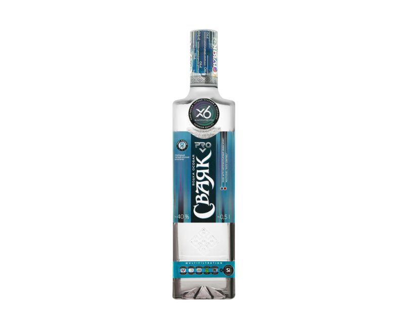 VODKA "SVAYAK" PRO 40% 0,5lx16
