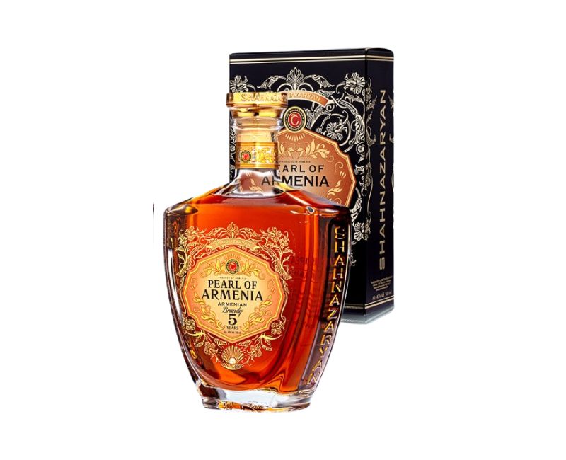 COGNAC ARMENO 5 ANNI "PEARL OF ARMENIA" 40% 0,5lx6